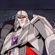 Megatron as he appeared in the beloved Transformers animated series.